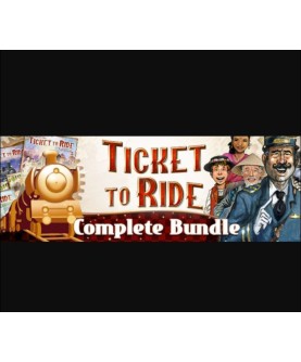 Ticket to Ride Collection Bundle Steam Key GLOBAL